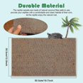 thumbnail image 2 of Reptile Mat Natural Coconut Fiber Turtle Lizard Rug, 3 Pieces Pet Terrarium Liner, Suitable For Gecko Chameleon Snake Lizard Turtle Bedding Mat Reptil, 2 of 5