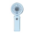 thumbnail image 2 of THOPBPRK Mini Handheld Fan Portable Pocket Fan Rechargeable Personal Cooler 3 Speed High Airflow Cordless Fan Lightweight Design Outdoor Travel Camping Desktop , 1Pack Blue, 2 of 6