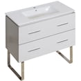thumbnail image 1 of Imaginations Américaines 35,5 pouces W Vanity Set Blanc, 1 of 1