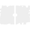 thumbnail image 4 of 36"W x 24"H x 4"ID x 12 3/4"C x 1"P Novo Architectural Grade PVC Contemporary Ceiling Medallion, Two Piece, 4 of 11