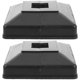 thumbnail image 1 of 2pcs Column Wrap For Porch Light Post Cap Split Post Cover Post Trim Accessory, 1 of 4