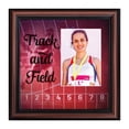 thumbnail image 4 of Track and Field, Runners Wall Art, Track Coach or Athlete Picture Frame, 6411CH, 4 of 6