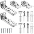 thumbnail image 1 of Kit Hardware Puerta Granero Deslizante La Del Armario 2 PPC El Reparación Pueblo Incluye Soporte Superior E Inferior Con Las Guías 7/8 para Plegable, 1 of 9