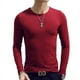 thumbnail image 2 of Camiseta de manga larga para hombre con diseño de fans del ejército de primavera y otoño, ajustada, de cuello redondo transparente multicolor, camisa básica para hombre, 2 of 6
