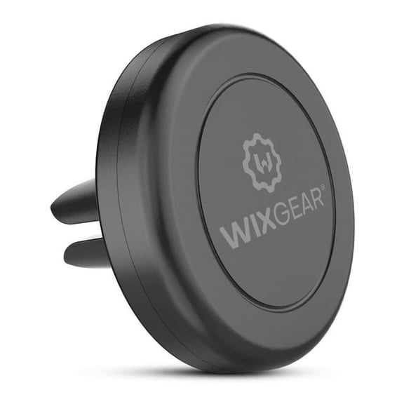 WixGear Universal Air Vent Magnetic Car Mount Holder, for Cell Phones and Mini Tablets with Fast Swift-Snap Technology, Magnetic Cell Phone Mount