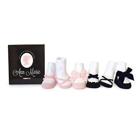 Socks - Trumpette - Ann Marie Assorted Pastel Girls (Set of 6) 0-12M