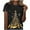 Black, variant on PuLe Christmas Shirts for Women Glitter Xmas Tree Graphic Tee Tops Cute Short Sleeve Tunic Tshirt Cotton Crewneck Blouses