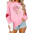 thumbnail image 4 of TaTaai Hoodies Shirts for Women Early Fall Long Sleeve Tops Vintage Graphic Outfits Tops Fashion Pullover Tees Gift, 4 of 9