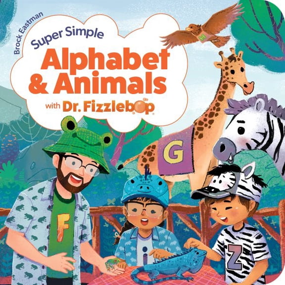 Pre-Owned Dr. Fizzlebop's Super Simple Scienc Super Simple Alphabet and Animals with Dr. Fizzlebop, (Board Book)