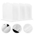 thumbnail image 2 of WEUVEB 2-Pack White Adjustable Closet Dividers with Wavy Shelf Design for Organizing Cabinets and Shelves, 2 of 8