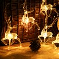 thumbnail image 1 of De Reno Para Interiores, Decoraciones, 10 Luces Led De Cadena Blancas Cálidas, Iluminación De Hadas Alimentada Por Usb Y Batería, Regalos De Navidad Eigraketly HA040452-01, 1 of 6
