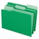 Pendaflex 1531/3BGR Dossiers de Fichiers Bicolores 1/3 Coupe-Onglet Supérieur- Legal- Green/Light Green- 100/Box – image 4 sur 6