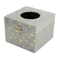 thumbnail image 2 of Caja De Pañuelos Para El Hogar, Diseño De Estrellas, Caja De Pañuelos Cuadrada De Madera, Cubierta, Servilleta, Dispensador De Papel Facial Para Baño De Mesa, 2 of 7