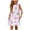 Rose, variante sur PMVFHDE Tenue d'Été pour Filles Mode Filles Mignonne Printemps et Été Imprimée Col Rond Sans Manches Robe Décontractée (3),Blanc,7-8