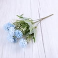 thumbnail image 6 of Hydrangea Artificial Flowers, 1 Pc 13.8 inch Real Touch Hydrangeas Lifelike Hydrangea Flower for Home Wedding Bouquets Centerpieces Party Living Room Decoration Champagne, 6 of 8