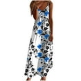 thumbnail image 2 of LSLJS Robes d'Été pour Femmes Imprimé Sans Manches Col Rond Robe Décontractée, Robes de Plage d'Été, 2 of 5