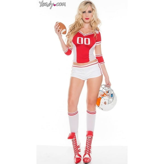 Music Legs Women's Ruff Defense Football Costume 70603-SM