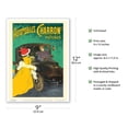 thumbnail image 2 of Automobiles Charron Ltd. - Puteax France - Vintage Automobile Poster by Leonetto Cappiello c.1906 - Master Art Print (Unframed) 9in x 12in, 2 of 4