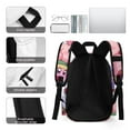 thumbnail image 5 of Kirby Cartoon Poster Adjustable Backpack Laptop Daypack Student School Bookbag Satchel Half Printed Rucksack, 5 of 8