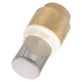 thumbnail image 5 of Brass Check Valves With Strainer Filter 3/4inch Brass Vertical Check Valves Water Pumps Bottom Valves Prevent Backflow, 5 of 8