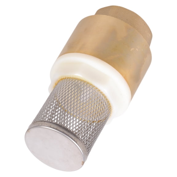 3/4inch Brass Check Valves With Strainer Filter Water Pumps Bottom Valves Internal Thread Brass Foot Valves Easy to Use
