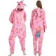 thumbnail image 1 of Pijama de una pieza con dibujos de animales, disfraz de cosplay de Stitch, Kigurumi, unicornio, león, franela, ropa de dormir unisex para adultos y niños, 1 of 4