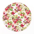 thumbnail image 2 of Tcwhniev Indoor Outdoor Patio Round Fitted Vinyl Tablecloth, Flannel Backing, Elastic Edge, Waterproof Wipeable PVC Table Cover, Sunflowers Pattern for 5-Seat Table of 36"-44" Diameter, 2 of 8