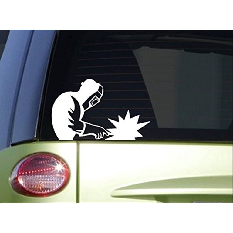Round Welding Sticker Welding Decals Stickers