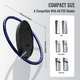 thumbnail image 5 of Soporte metálico vertical con base antideslizante compatible con la consola PlayStation 5 Slim/Pro - Soporte portátil para consola PS5, 5 of 9