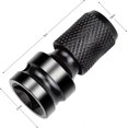 thumbnail image 2 of 2-piece socket adapter 1/2" square to 1/4" impact wrench adapter for impact ratchets and screwdriver bit holders, 2 of 4