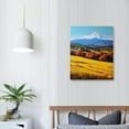 thumbnail image 3 of JRXY Mountain Wall Art Decor Landscape Canvas Prints Black Framed for Home Living Room Kitchen 16x20 inch 12x16 in, 3 of 4