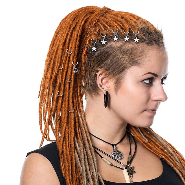Milisten 35Ud Accesorios Para El Anillos Y Puños De Metal En Plata Para