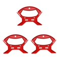 thumbnail image 1 of maskred Plastic Diving Equipment Holder Dive Flag Wire Red Holder Line Wrapping Tool Style A 3Set, 1 of 6