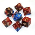 thumbnail image 3 of Chessex CHX26429 Dice-Gemini Set, One Size, Blue/Red/Gold, 3 of 3