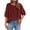 Red, variant on Sexlip Women's T-Shirt Round Neck Short Sleeve Loose Fit Breathable Comfortable Wear All Occasion Use Soft Comfortable Green M