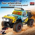 thumbnail image 6 of HNH 1:10 Rock Crawler, off-Road Remote Control Car for Kids, 4WD Rc Car Monster Truck with LED Light, Music, 2 Batteries, 6 of 9