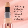 thumbnail image 4 of Mally Beauty - The Plush Pen Brightening Concealer Stick - Fair - Hydrating Turmeric, Vitamin E, and Hyaluronic Acid Infused Formula - Medium Buildable Coverage with a Natural, Smooth Finish, 4 of 7