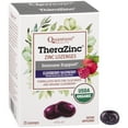 thumbnail image 2 of Quantum Health Organic TheraZinc Elderberry Raspberry Immune Support Zinc Supplement Lozenges, 25 Ct, 2 of 8
