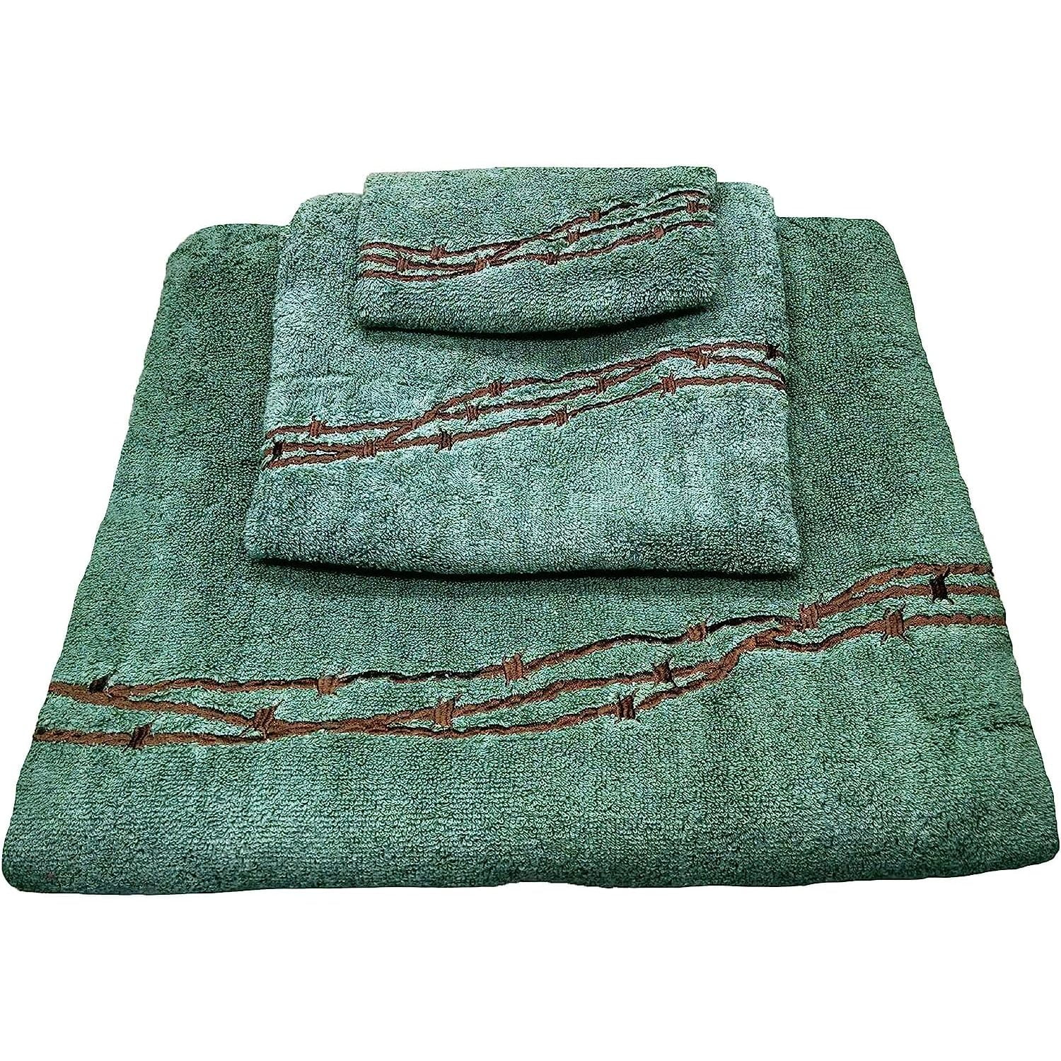 Paseo Road by Omsix Barbwire Embroidered 3 Piece Western Rustic