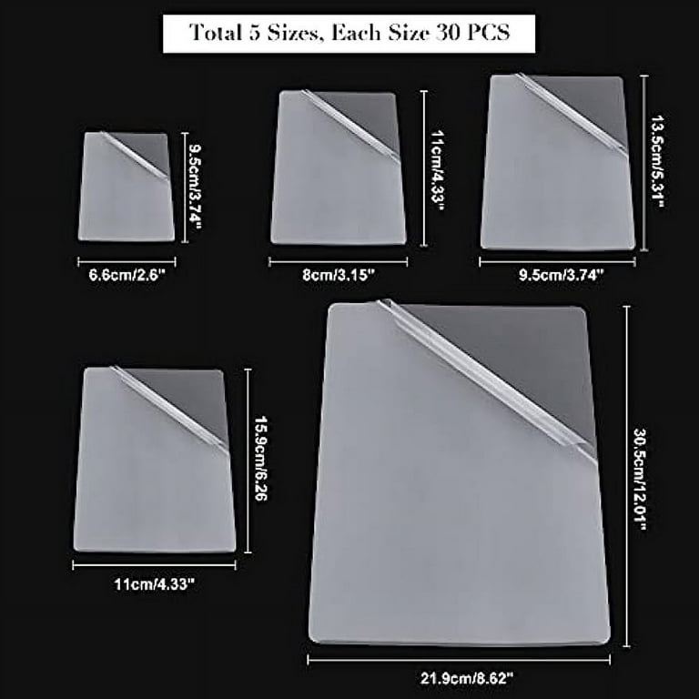 PATIKIL Thermal Laminating Pouches, 50 Pcs Transparent Laminating Sheets 5 Mil 2 4 X4 2 Laminator Pouches Suitable For Id Card Sized For Laminator Machine Card Photo Protect Diy P 98889816