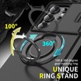 thumbnail image 3 of Armor Case with 360 Rotating Metal Ring Car Holder for Samsung S24/S23 Ultra, 3 of 7