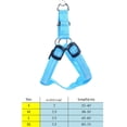 thumbnail image 2 of PetEquip Glowing Dog LED Harness Adjustable Pet Chest Back Traction Belt Puppy Collar Basic Harnesses Anti-lost Supplies, 2 of 4