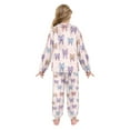 thumbnail image 3 of Fluffy Pajamas Set Fuzzy Winter Warm Pj Sets Pullover Tops and Long Pants Bows and Spider Webs X-Small, 3 of 8