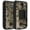 Camo, variant on Case for Verizon Orbic Journey Pro / Lite Flip Phone, Nakedcellphone Slim Hard Shell Protector Cover [Anti-Fingerprint, Grid Texture] - Bold Red