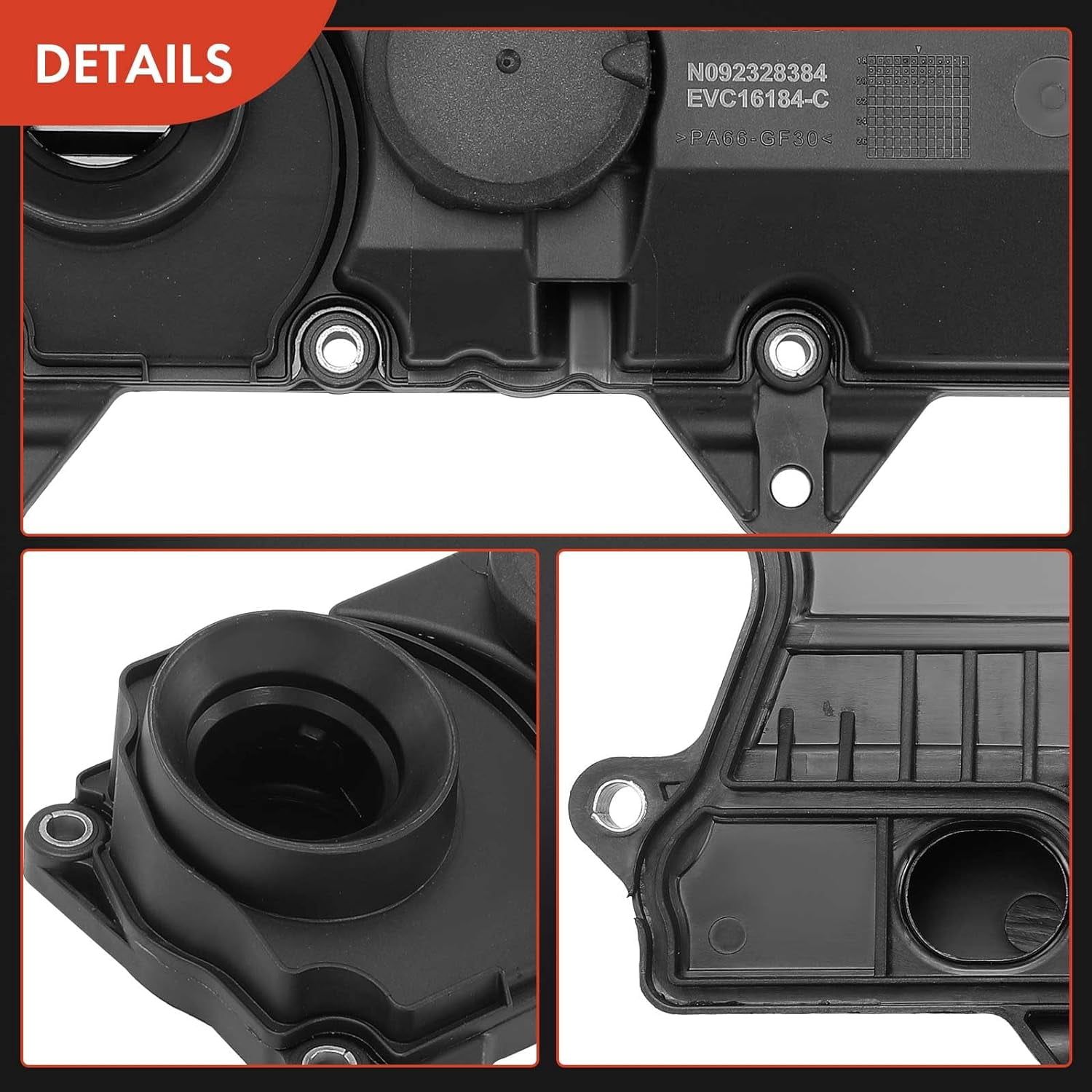 Engine Valve Cover W/ Gasket For Volvo XC60 XC70 XC90 S80 V60