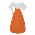 thumbnail image 3 of Women’s Gothic Renaissance Style Top and High Waist Button Skirt Two Piece Outfit, 3 of 4