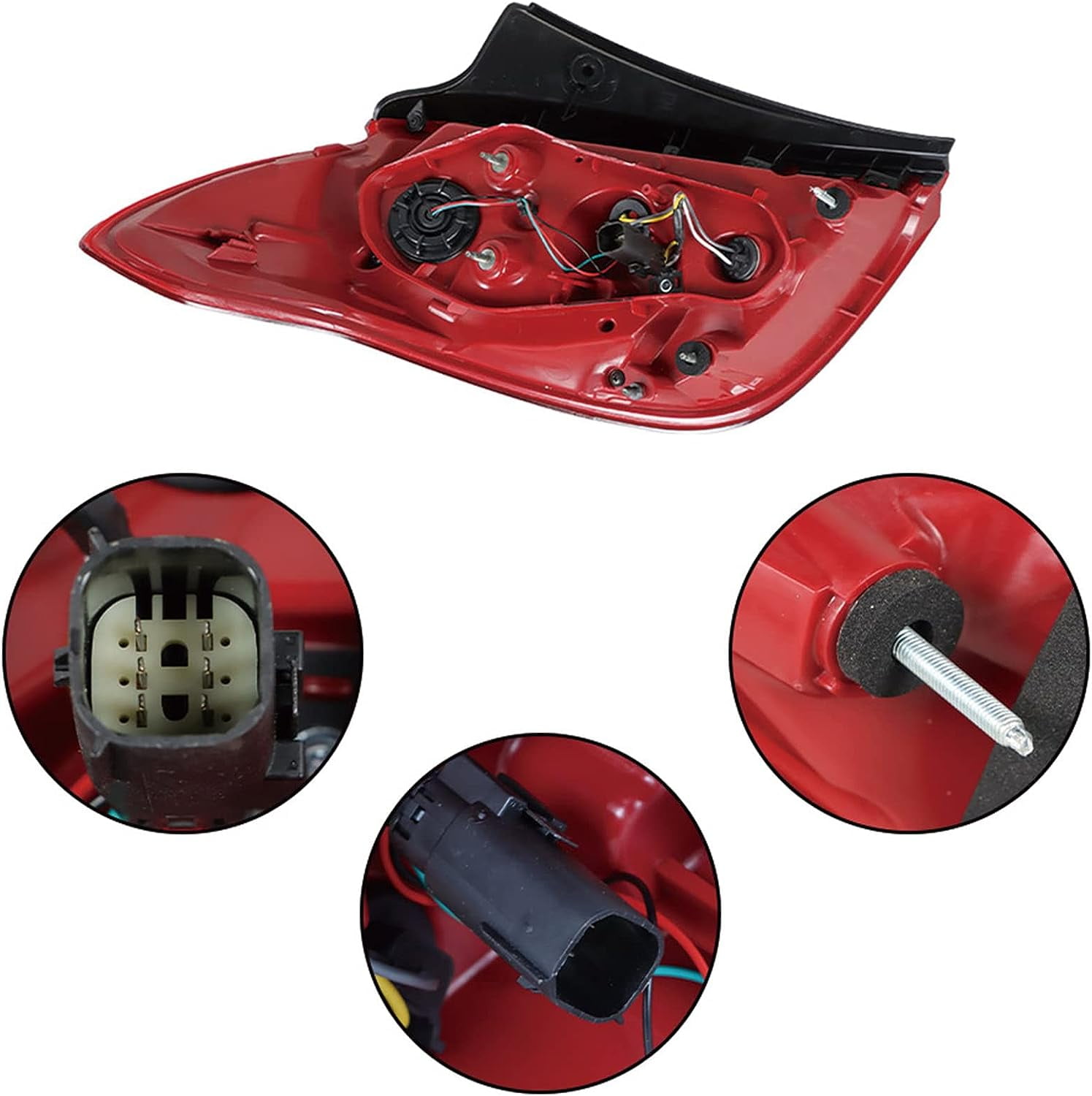 LABLT Outer Rear Brake LED Tail Light Assembly Replacement for 2017-2021 Buick Encore Passenger Side Tail Lamp GM2801296 42698966