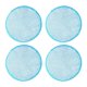 thumbnail image 1 of Juego de 4 cabezales de repuesto para mopa giratoria, almohadillas para mopas eléctricas, para suelos redondos azul, 1 of 9