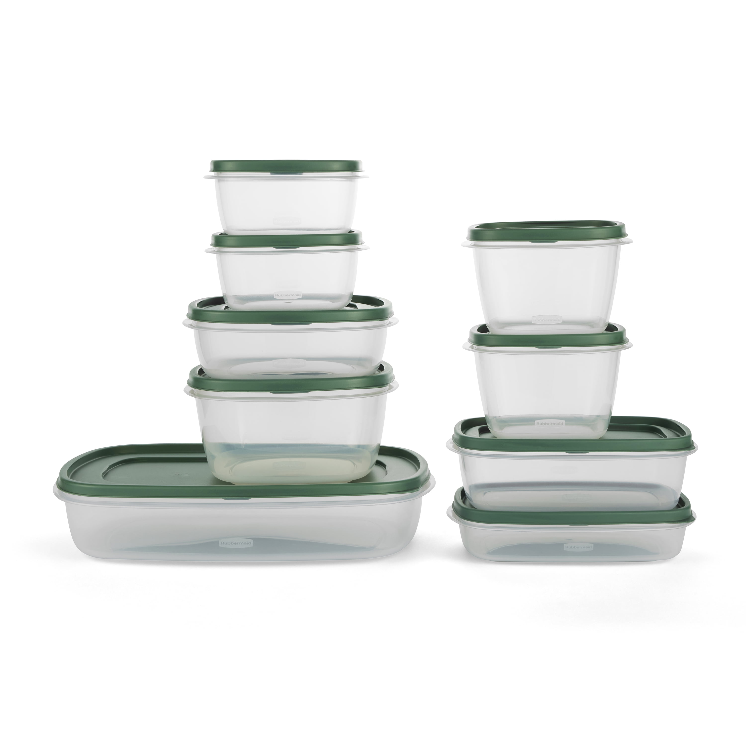 Rubbermaid Easy Find Lids Variety Set of 9 Food Storage Containers with Vented Lids