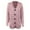 Pink, variant on Scyoekwg Womens Winter Coats Button Knit Cardigans Sweaters Coat with Pocket Loose Casual Long Sleeve Solid Color Fashion Coats (White,L)